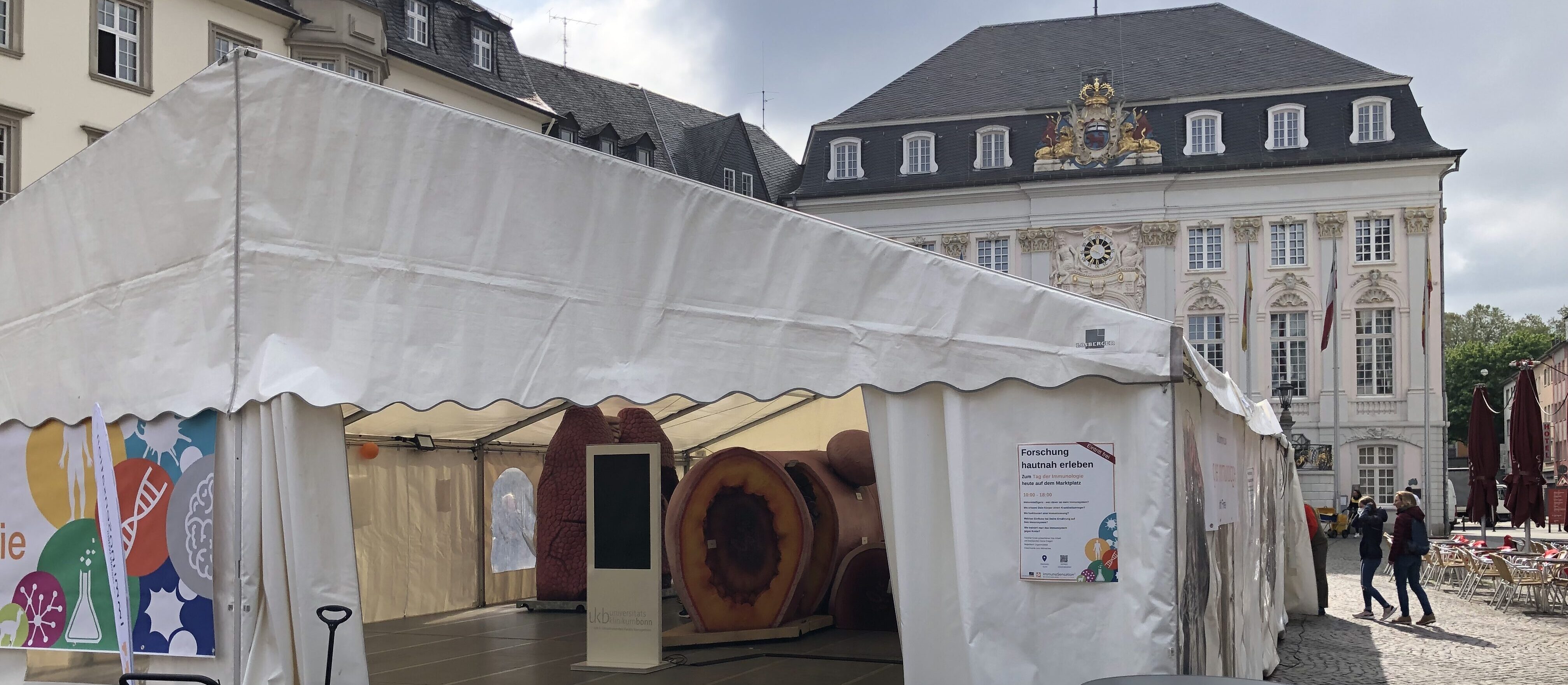 Tag der Immunologie Marktplatz Bonn