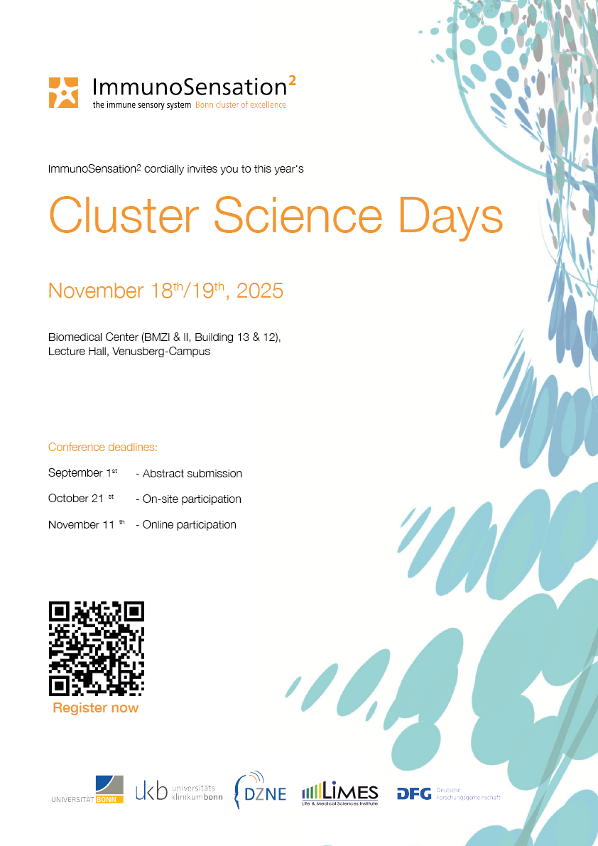 Poster announcing the 2025 Cluster Science Days