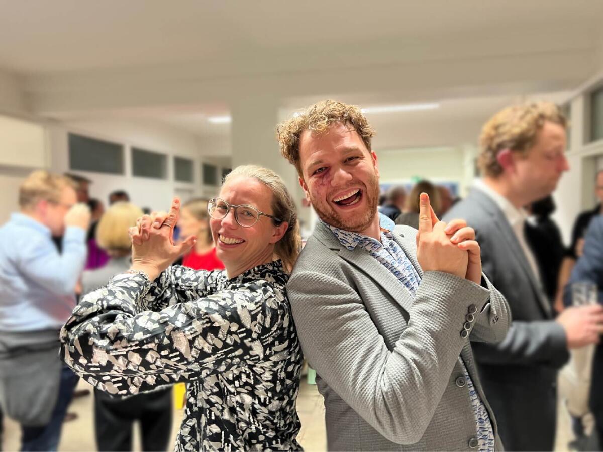 Özgün Göcke receivs Rise up! Award 2024