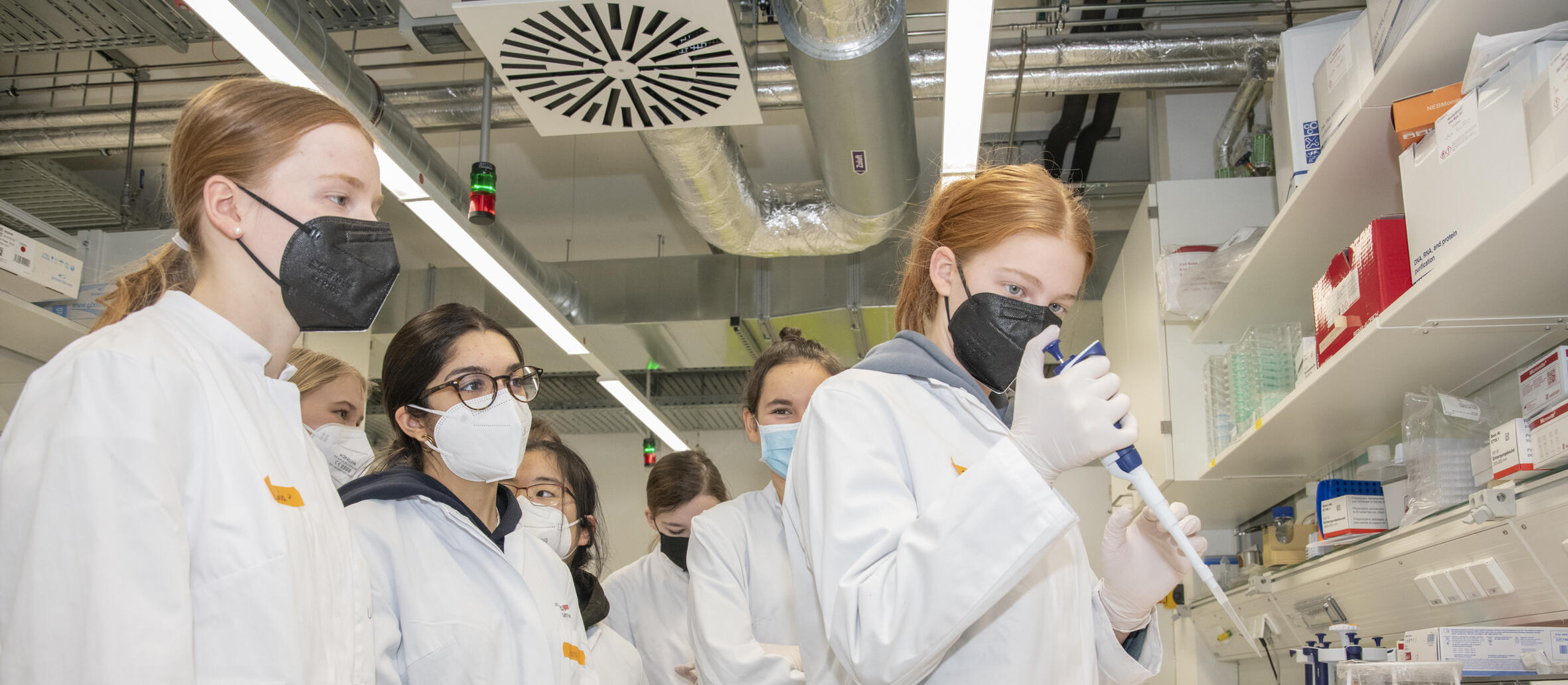 Students in the Lab
