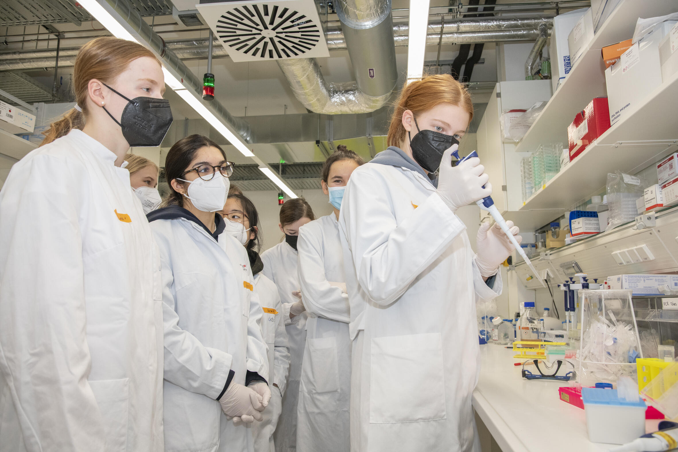 Students in the Lab