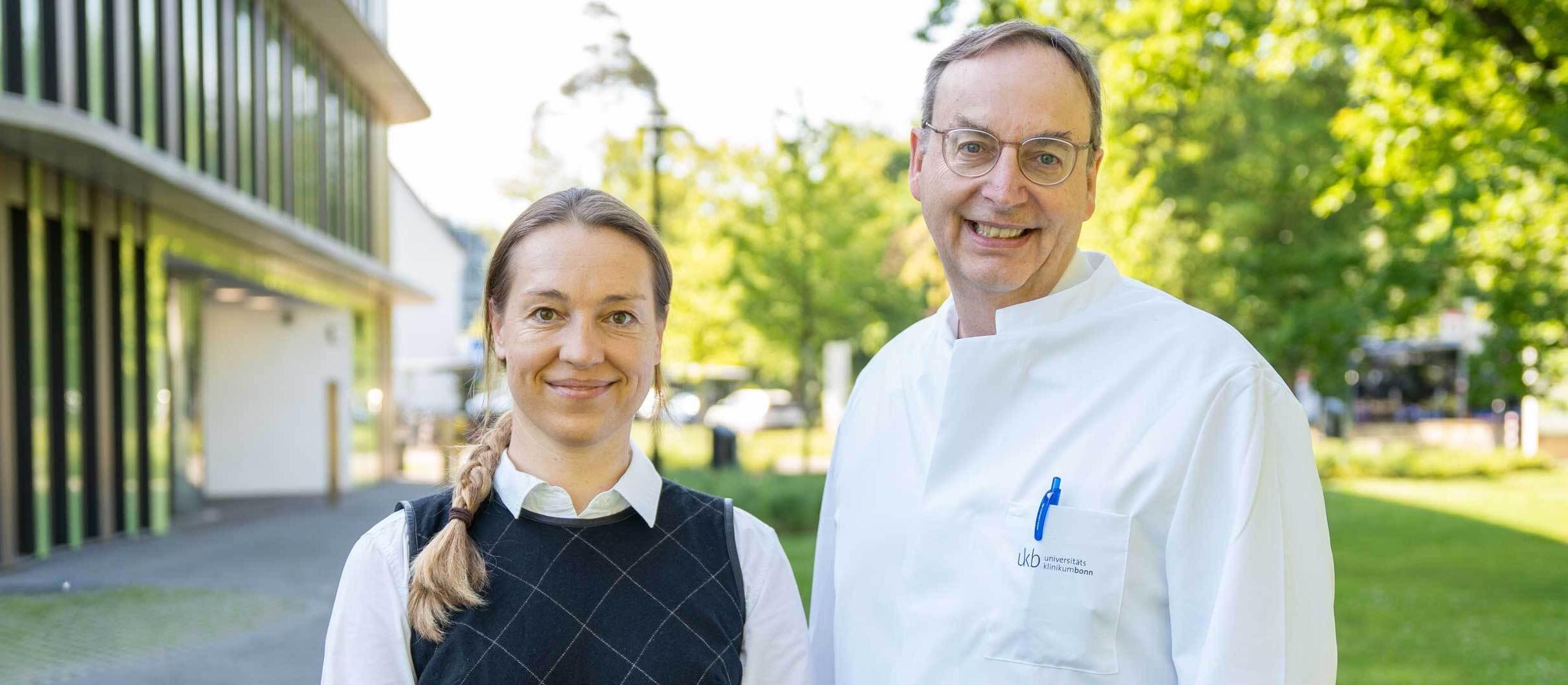 Dr. Clivia Lisowski und Prof. Christian Kurts
