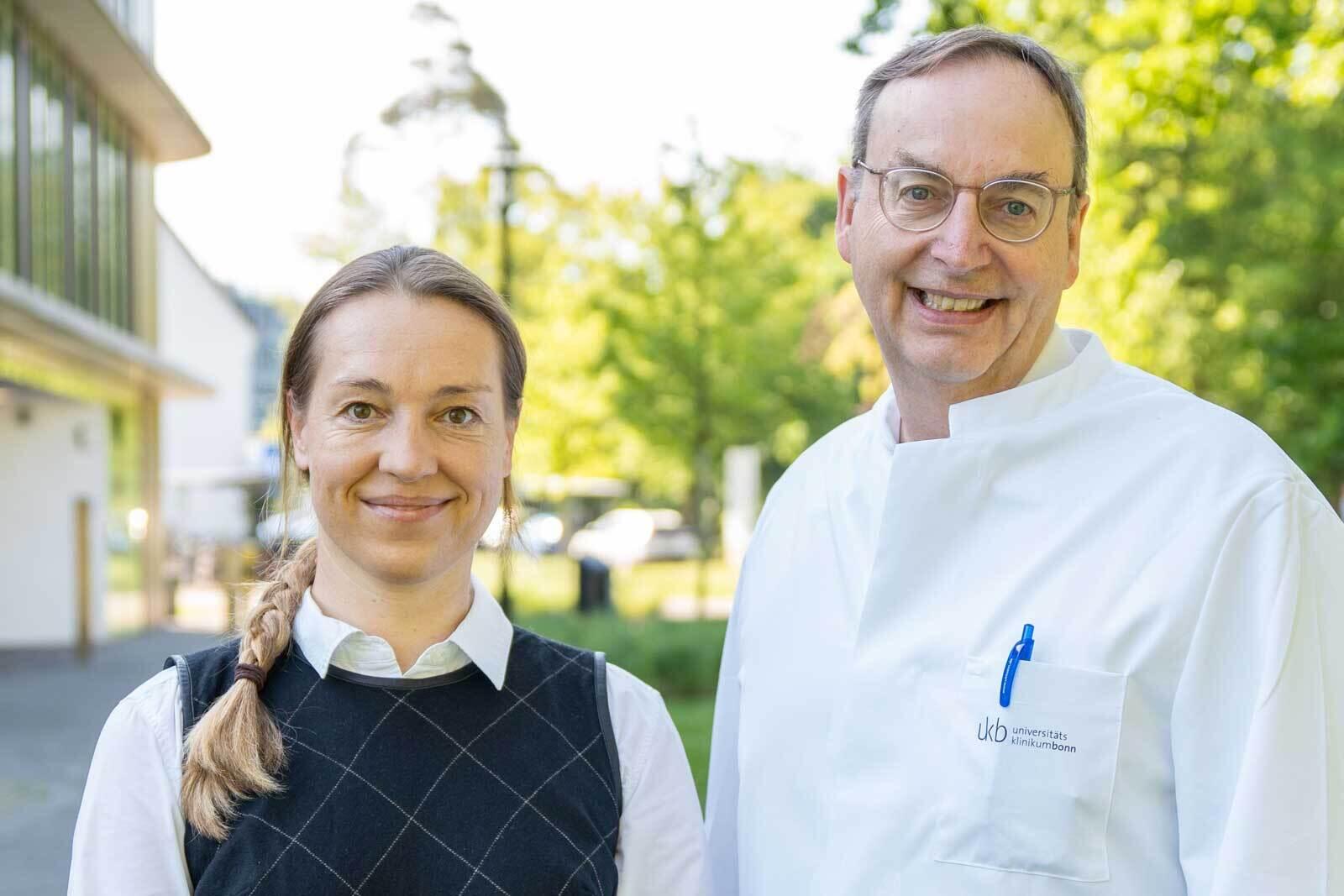 Dr. Clivia Lisowski und Prof. Christian Kurts