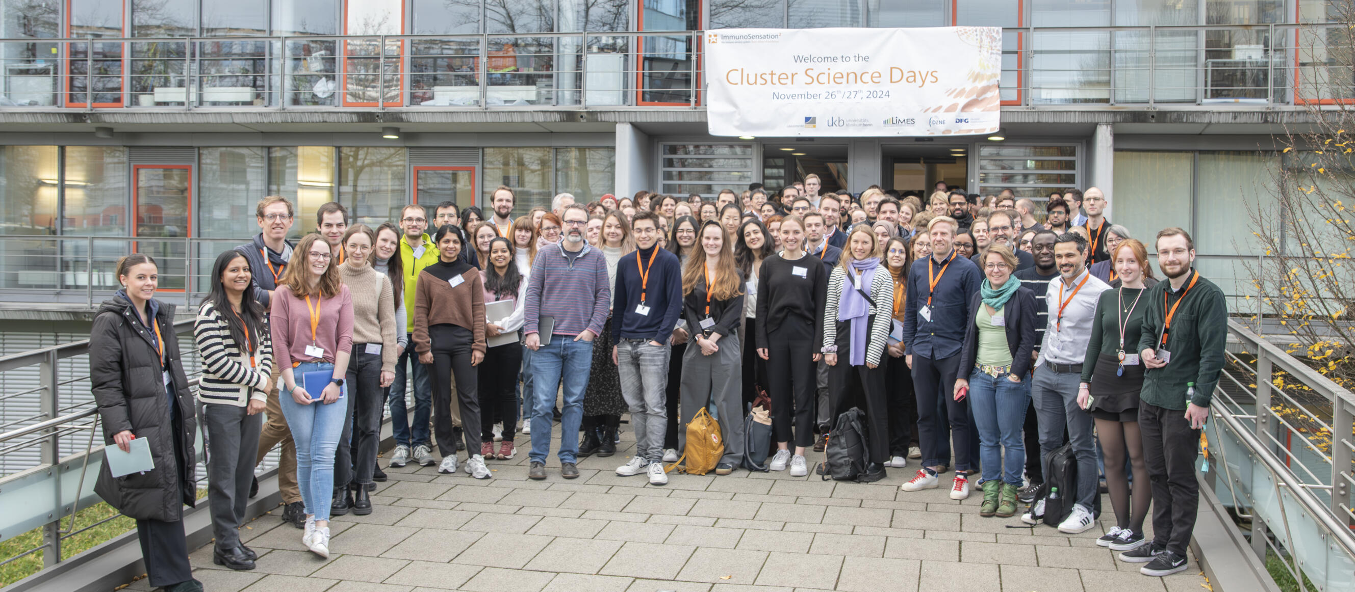 Group photo at the Cluster Science Days 2024