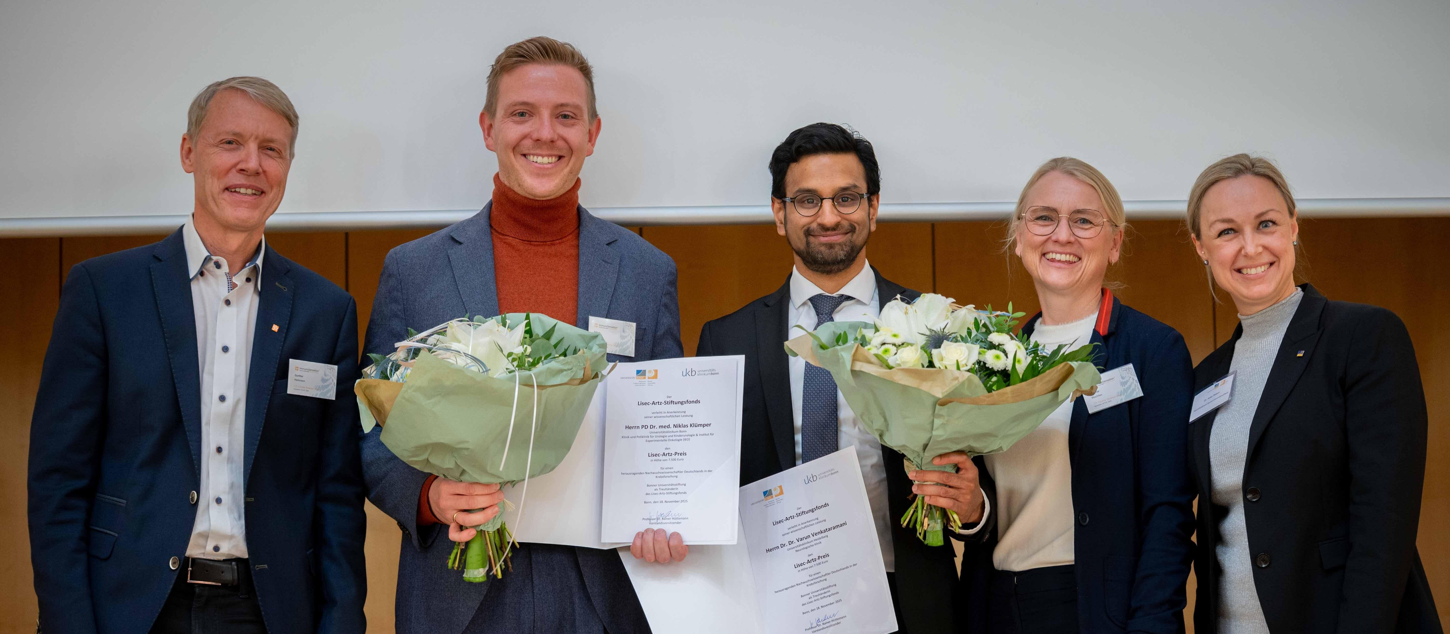 Gruppenbild Preistrager Lisec Artz Preisverleihung