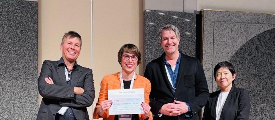 ISNI Mid-Career Award for Anne-Katrin Pröbstel