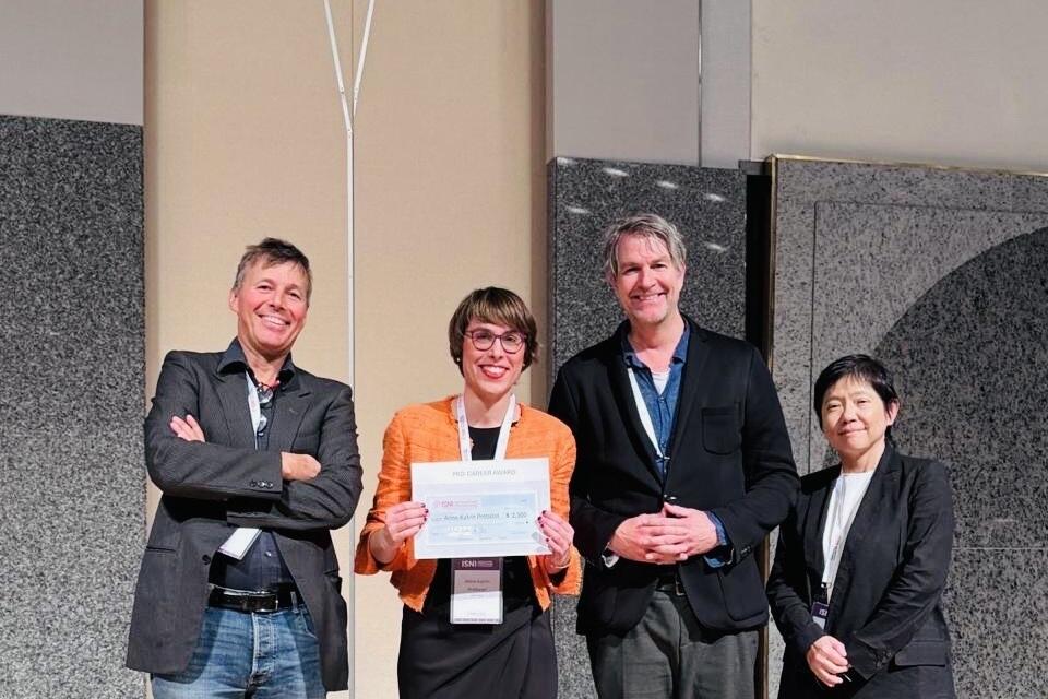 ISNI Mid-Career Award for Anne-Katrin Pröbstel